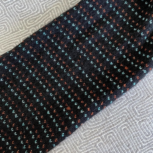 Missoni Merino Wool-Blend Chevron Shimmer Knit Scarf - Picture 7 of 8